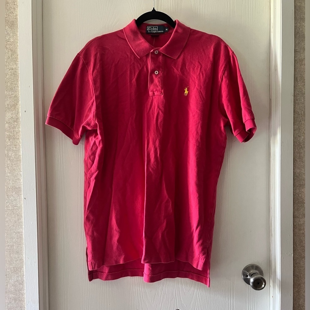 Ralph Lauren Classic Men's  Red Polo Shirt